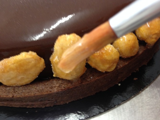 Caramel Cone Explosion