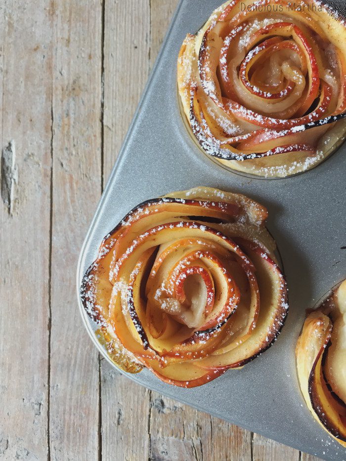 Rosas de manzana